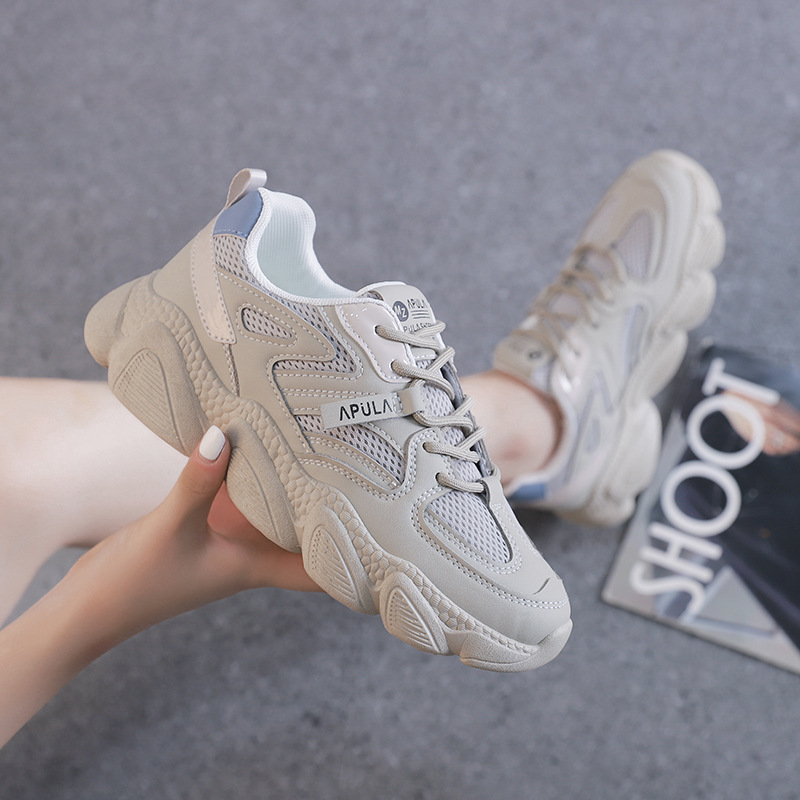 2025春秋新款女百搭ins潮爆款学生校园高颜值软底轻便...